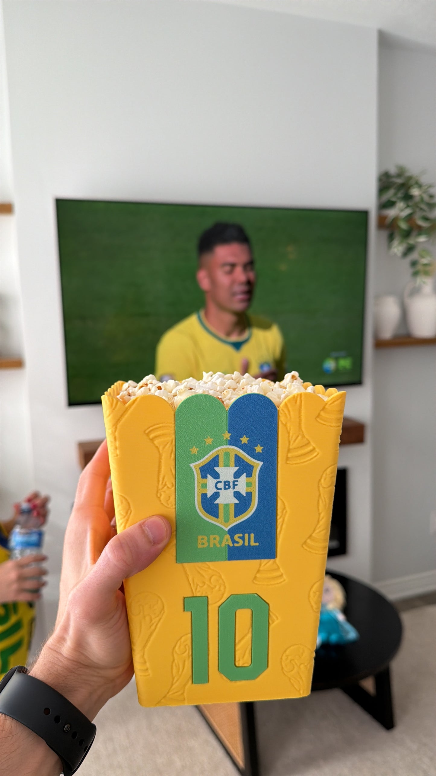 Brazil Popcorn Bucket