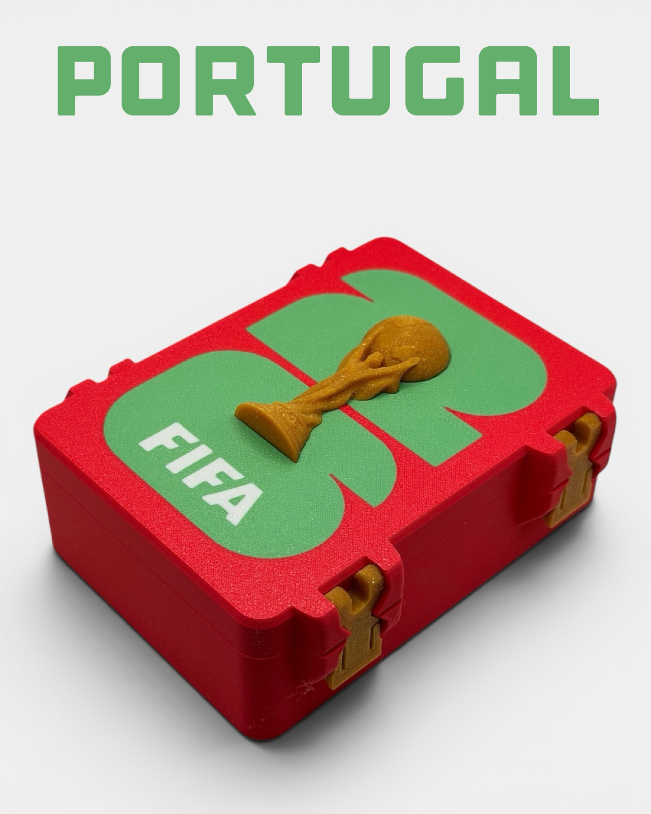 Personalized World Cup Sticker Organizer Box