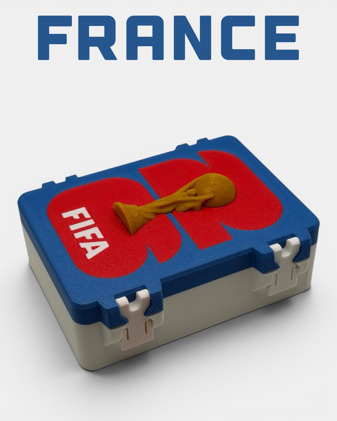 Personalized World Cup Sticker Organizer Box