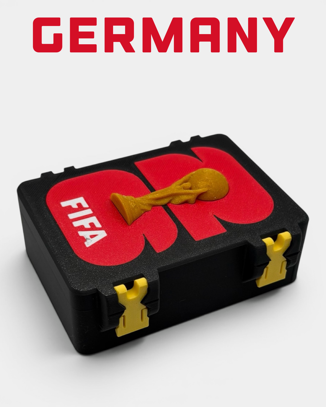 Personalized World Cup Sticker Organizer Box