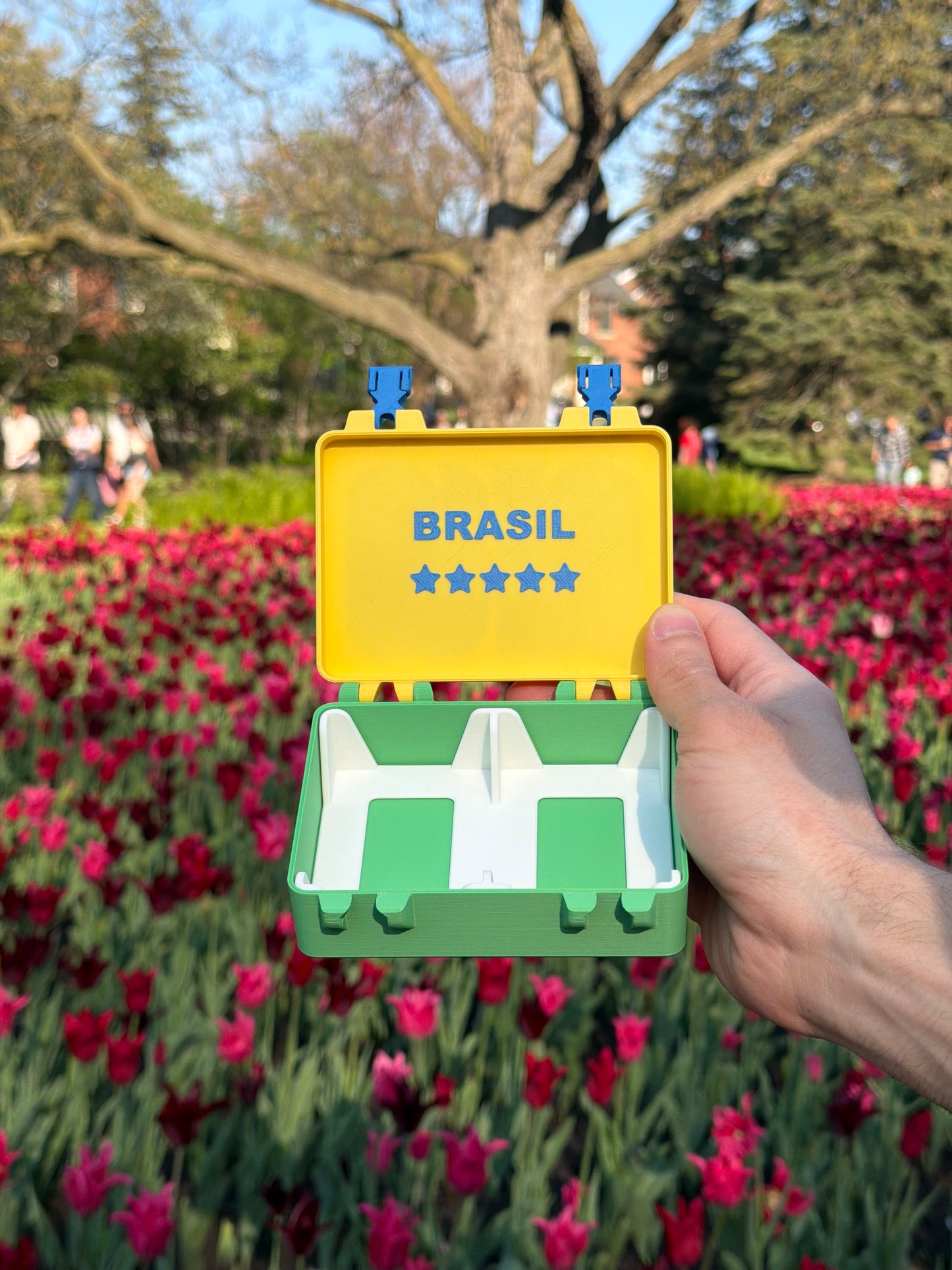 Personalized World Cup Sticker Organizer Box