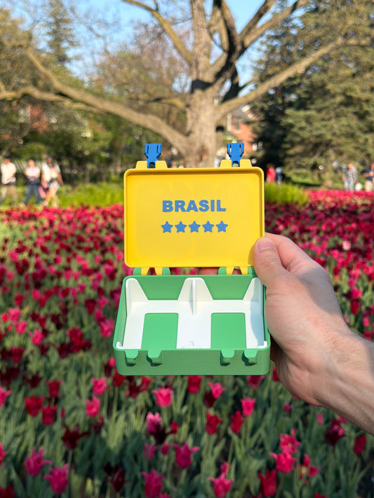 Personalized World Cup Sticker Organizer Box
