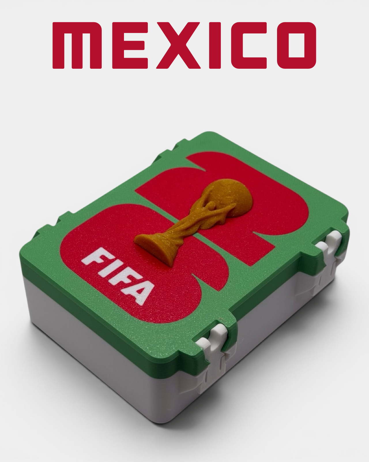 Personalized World Cup Sticker Organizer Box