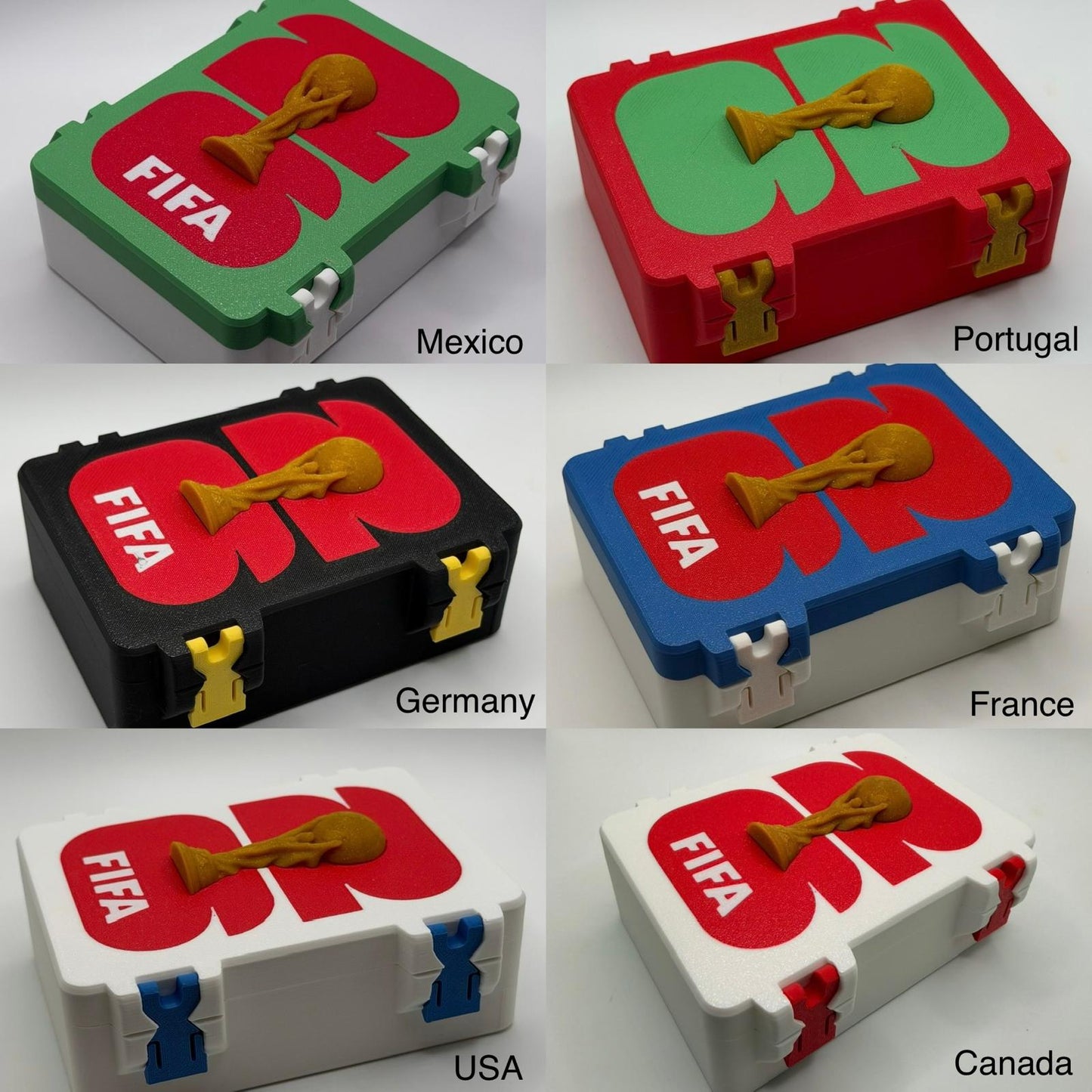 Personalized World Cup Sticker Collector Box