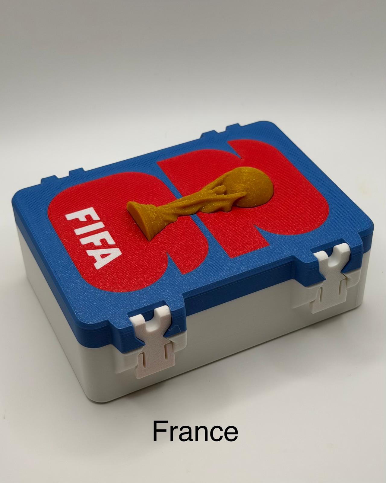 Personalized World Cup Sticker Collector Box